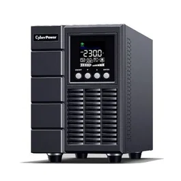 CyberPower OLS2000EA-DE SAI Online 2000VA / 1800W Doble Conversión, Onda Sinusoidal Pura para Servidores y NAS, 4 Salidas, Formato Torre, con Panel LCD y Software de Gestión